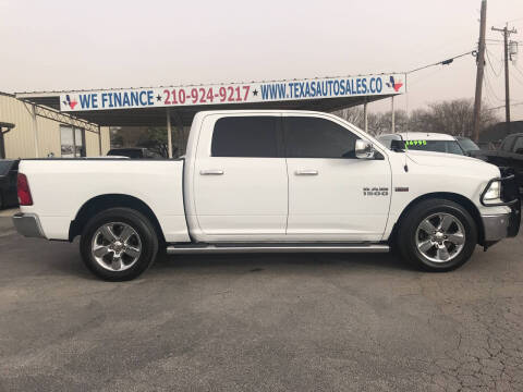 2016 RAM 1500 for sale at Texas Auto Sales in San Antonio TX