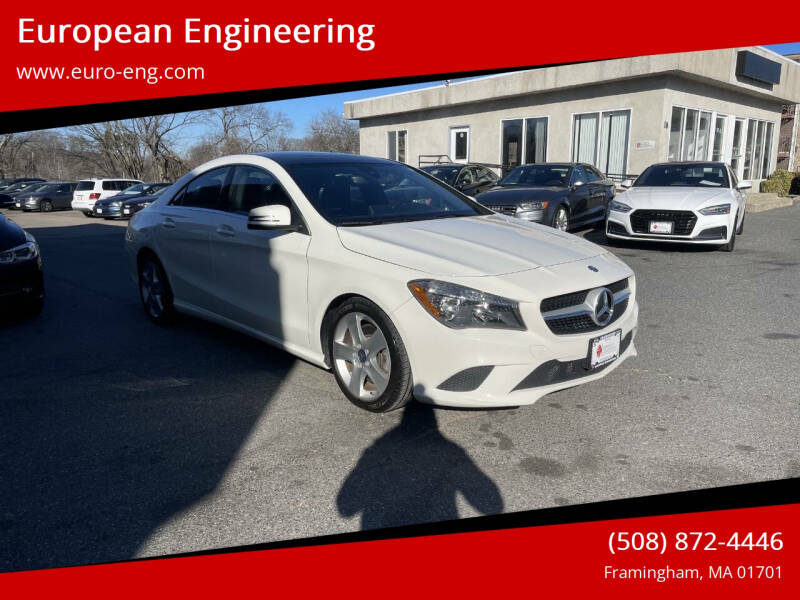 2015 Mercedes-Benz CLA for sale at European Engineering in Framingham MA