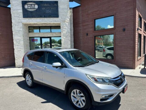 2016 Honda CR-V for sale at Hamilton Motors in Lehi UT