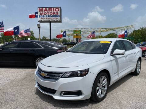 2017 Chevrolet Impala for sale at Mario Motors in South Houston TX
