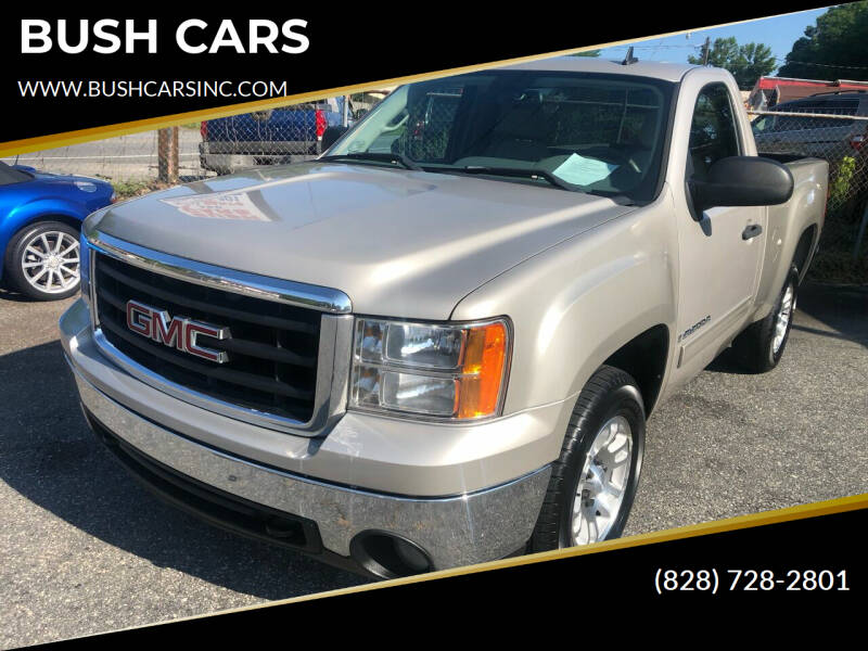 2008 GMC Sierra 1500 for sale at BUSH CARS in Lenoir NC