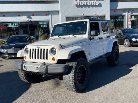 2010 Jeep Wrangler Unlimited for sale at PLATINUM MOTORS INC in Freehold NJ