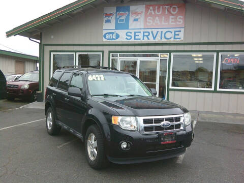 2012 Ford Escape for sale at 777 Auto Sales and Service in Tacoma WA