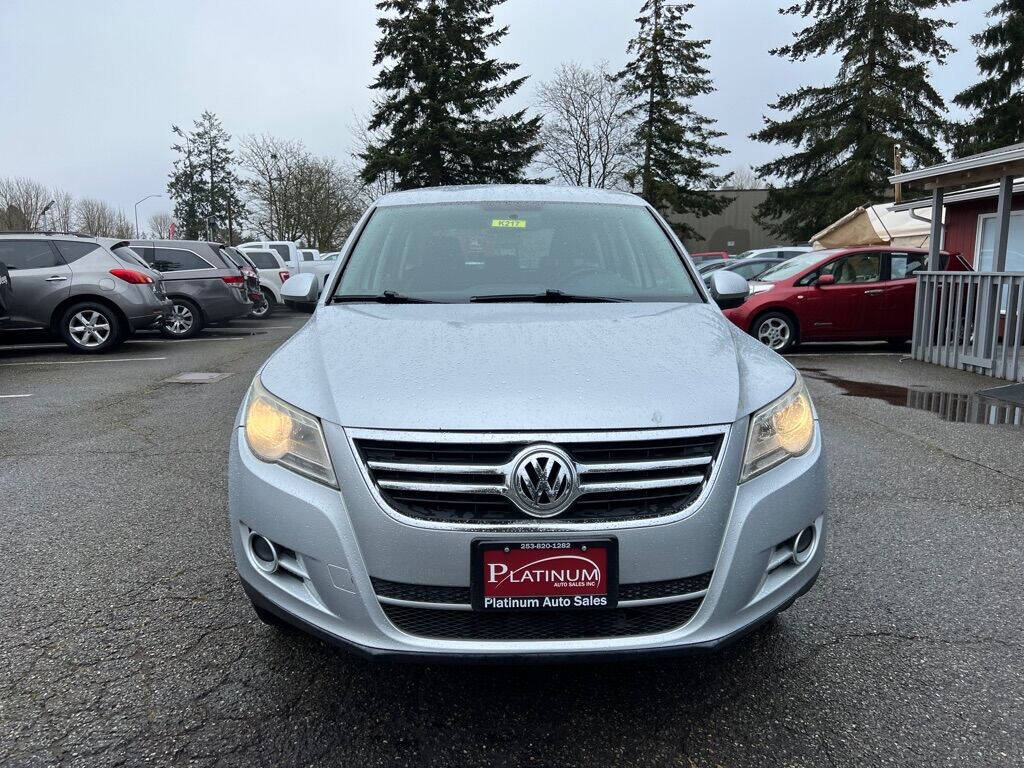 2011 Volkswagen Tiguan for sale at PLATINUM AUTO SALES INC in Lacey, WA