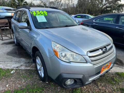 2013 Subaru Outback for sale at DION'S TRUCKS & CARS LLC in Alvin TX