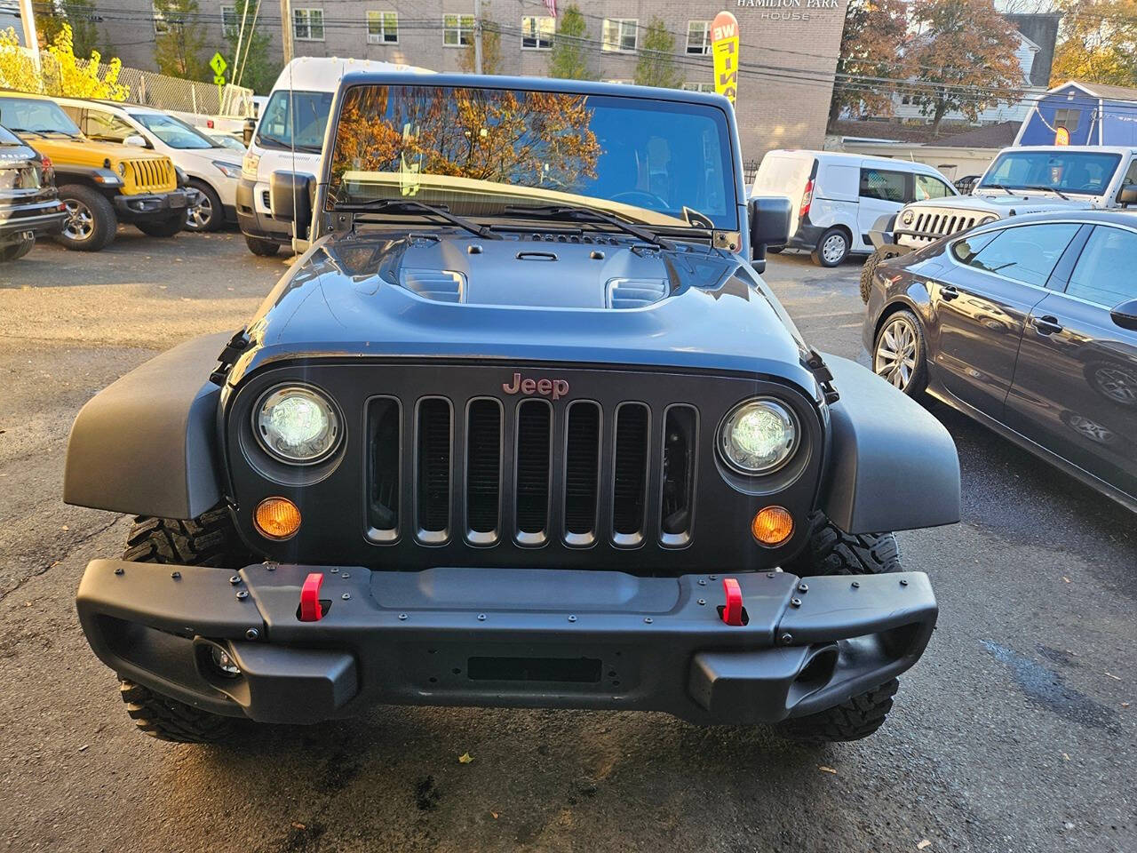 2018 Jeep Wrangler JK Unlimited for sale at RENOS AUTO SALES LLC in Waterbury, CT