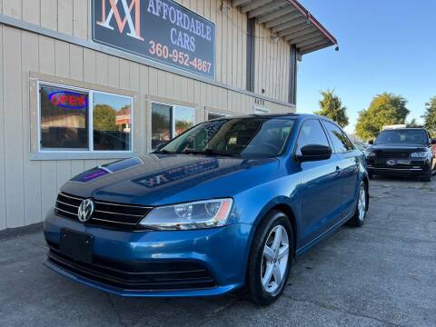 2016 Volkswagen Jetta for sale at M & A Affordable Cars in Vancouver WA