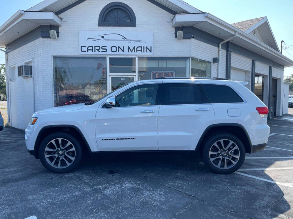 2018 Jeep Grand Cherokee for sale at Cars On Main in Findlay, OH