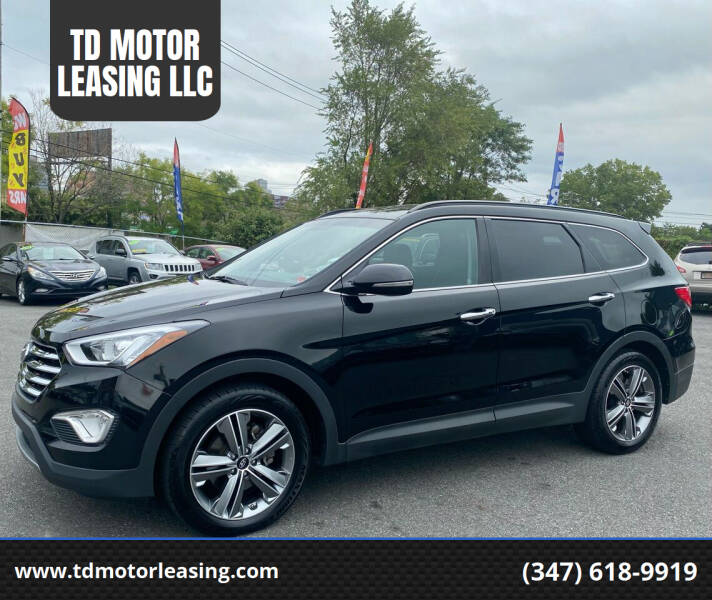 2013 Hyundai Santa Fe for sale at TD MOTOR LEASING LLC in Staten Island NY
