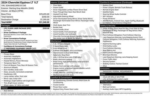 2024 Chevrolet Equinox LT