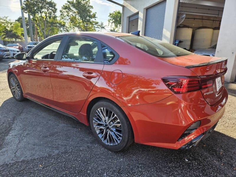 Used 2022 Kia FORTE GT-Line with VIN 3KPF54AD4NE448597 for sale in Lighthouse Point, FL