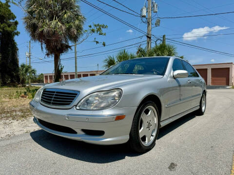 2002 Mercedes-Benz S-Class for sale at American Classics Autotrader LLC in Pompano Beach FL