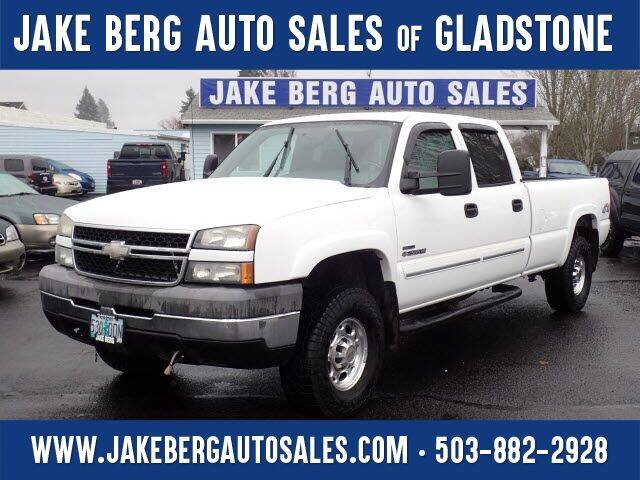 2007 Chevrolet Silverado 2500HD Classic for sale at Jake Berg Auto Sales in Gladstone OR
