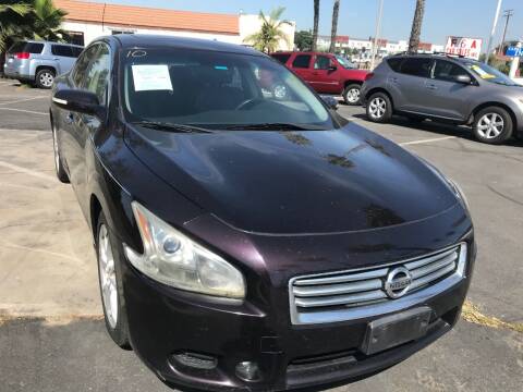 2013 Nissan Maxima for sale at F & A Car Sales Inc in Ontario CA