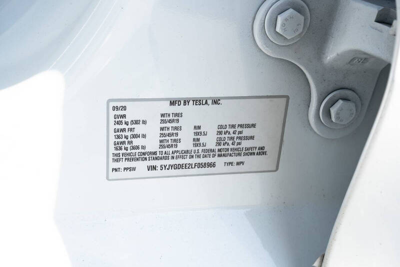 2020 Tesla Model Y Long Range