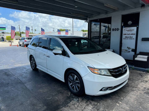 2016 Honda Odyssey for sale at American Auto Sales in Hialeah FL