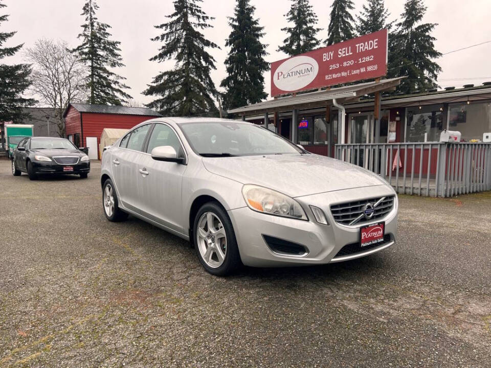 2012 Volvo S60 for sale at PLATINUM AUTO SALES INC in Lacey, WA