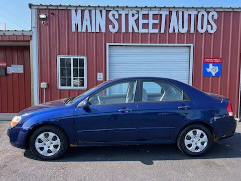 2008 Kia Spectra for sale at Main Street Autos Sales and Service LLC in Whitehouse TX