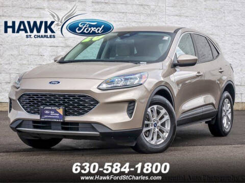 2020 Ford Escape for sale at Hawk Ford of St. Charles in Saint Charles IL