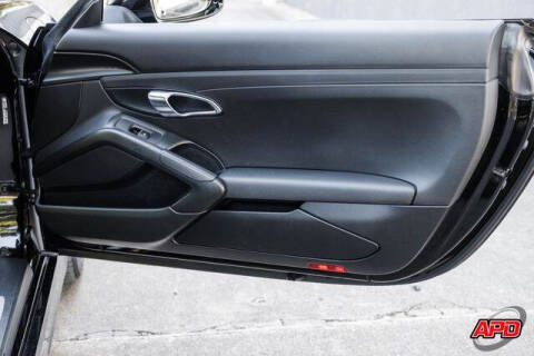 2016 Porsche Cayman Black Edition