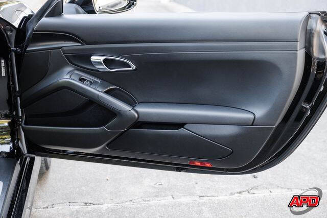 2016 Porsche Cayman Black Edition