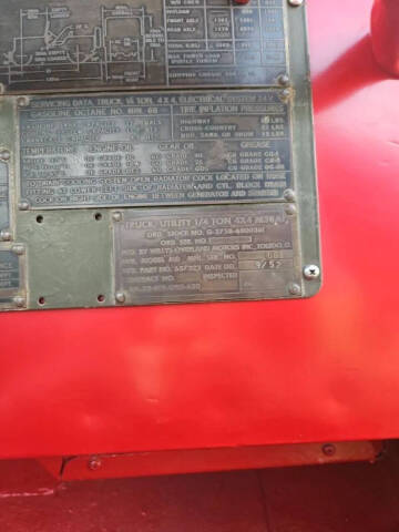 1952 Willys Jeep Willys M38