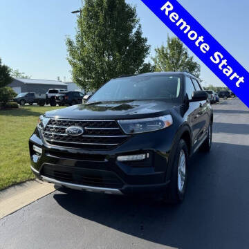 2021 Ford Explorer for sale at MIDLAND CREDIT REPAIR in Midland MI