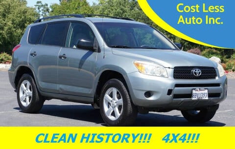 2008 Toyota RAV4 for sale at Cost Less Auto Inc. in Rocklin CA