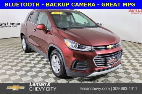 2017 Chevrolet Trax for sale at Leman's Chevy City in Bloomington IL