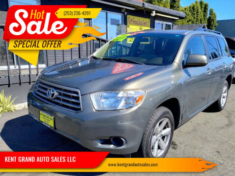 2008 Toyota Highlander for sale at KENT GRAND AUTO SALES LLC in Kent WA