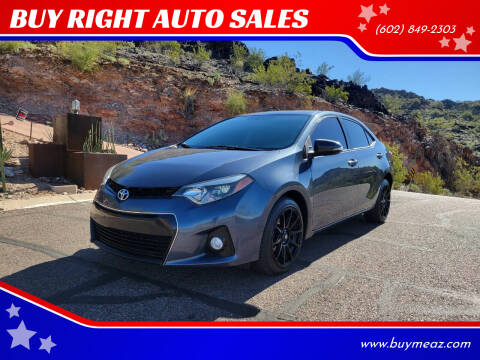 2016 Toyota Corolla for sale at BUY RIGHT AUTO SALES in Phoenix AZ