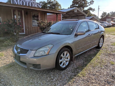 2008 Nissan Maxima for sale at E&E Motors in Hattiesburg MS