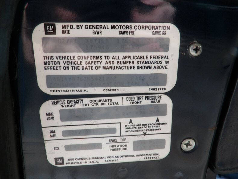 1981 Chevrolet Corvette