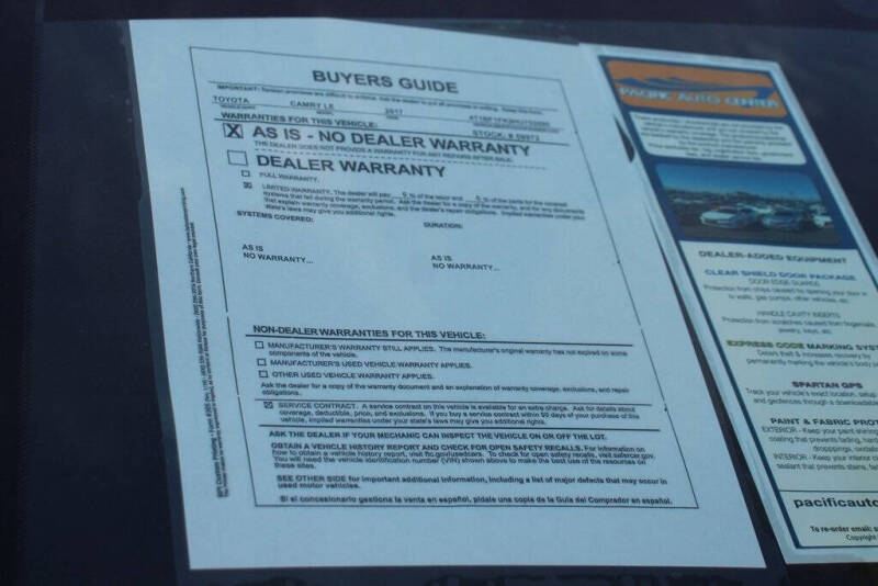 2017 Toyota Camry LE