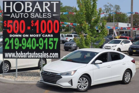 2020 Hyundai Elantra for sale at Hobart Auto Sales in Hobart IN