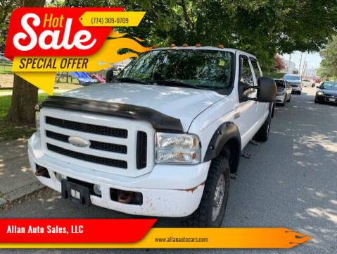 2005 Ford F-250 Super Duty for sale at Allan Auto Sales, LLC in Fall River MA