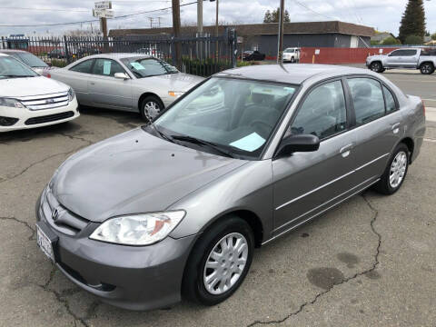 2005 Honda Civic for sale at Lifetime Motors AUTO in Sacramento CA