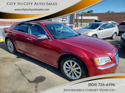2012 Chrysler 300 for sale at City to City Auto Sales in Richmond VA