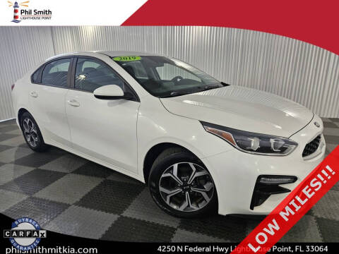 2019 Kia Forte for sale at PHIL SMITH AUTOMOTIVE GROUP - Phil Smith Kia in Lighthouse Point FL