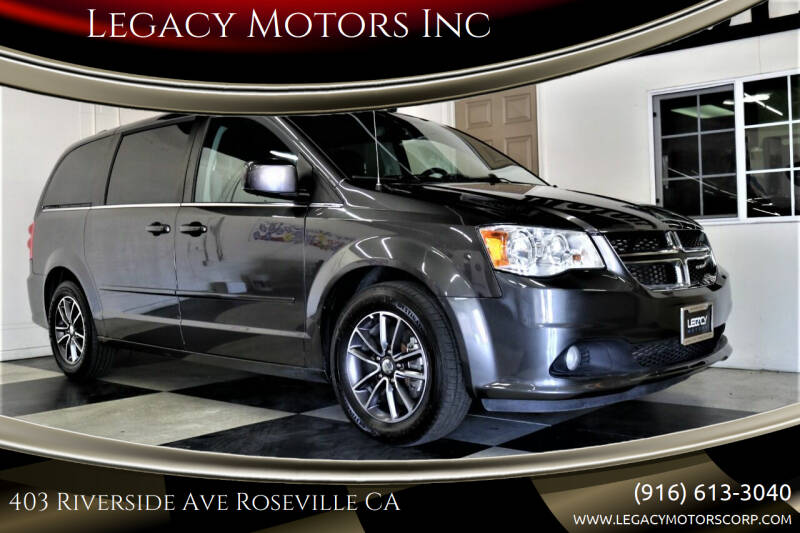 2017 Dodge Grand Caravan for sale at Legacy Motors Inc in Roseville CA