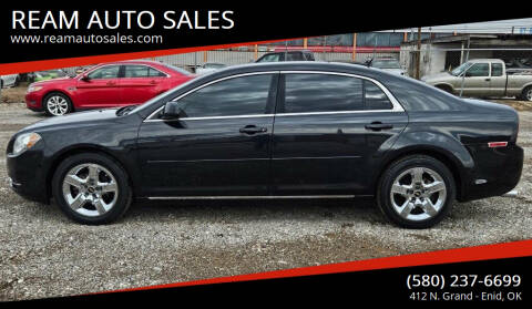 2010 Chevrolet Malibu for sale at REAM AUTO SALES in Enid OK