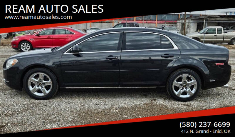 2010 Chevrolet Malibu for sale at REAM AUTO SALES in Enid OK