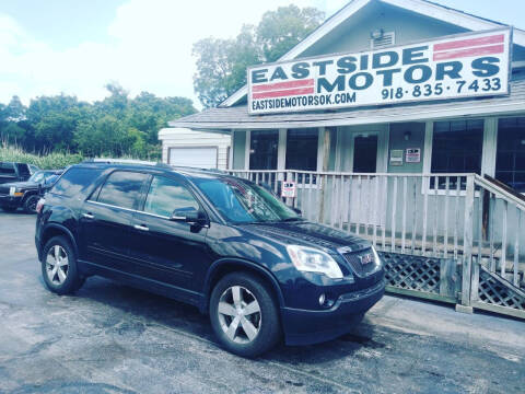 2012 GMC Acadia for sale at EASTSIDE MOTORS in Tulsa OK