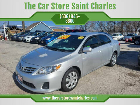 2013 Toyota Corolla for sale at The Car Store Saint Charles in Saint Charles MO