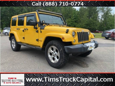 2015 Jeep Wrangler Unlimited for sale at TTC AUTO OUTLET/TIM'S TRUCK CAPITAL & AUTO SALES INC ANNEX in Epsom NH