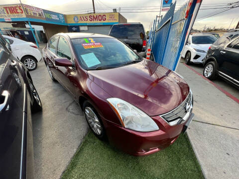 2012 Nissan Altima for sale at ROMO'S AUTO SALES in Los Angeles CA