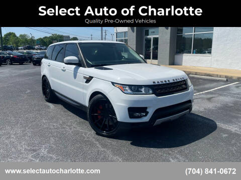 2014 Land Rover Range Rover Sport for sale at Select Auto of Charlotte in Matthews NC