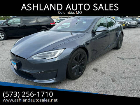 2021 Tesla Model S for sale at ASHLAND AUTO SALES in Columbia MO