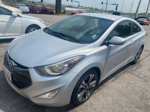 2014 Hyundai Elantra Coupe for sale at A AND R AUTO in Lincoln NE