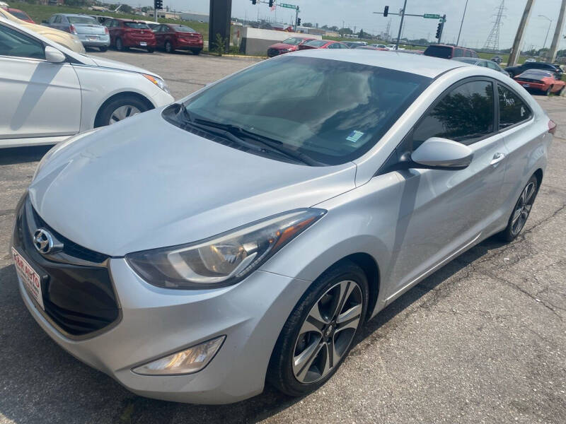 2014 Hyundai Elantra Coupe for sale at A & R AUTO SALES in Lincoln NE